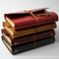 thumbnail image 3 of kjfeif Classic kraft Paper Strap Notebook Portable Creative Butterfly Diary Book Gift Notebooks for Men Women, Daily Journal for Work Business Note Taking, Office School Supplies 208 x 142 mm, 3 of 8
