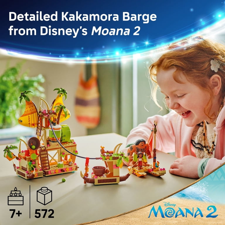 LEGO Disney Moana 2 Kakamora Barge Kids Toy - Pretend Play