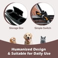 thumbnail image 4 of YRLLENSDAN Sun-Proof Pet Stroller for Small Dog 10 lbs Dog Stroller for Medium Dog 30 lbs Cat Stroller for 2 Cats Puppy Stroller with Bottle Holder and Sponge Pad,Leopard, 4 of 7