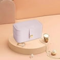 thumbnail image 7 of Vrorvz Travel Jewelry Case Small Organizer Portable Mini Jewelry Box for Earrings Rings Necklaces Bracelets Bridesmaid Gift Bridesmaid Proposal Storage for Women Girls, 7 of 7