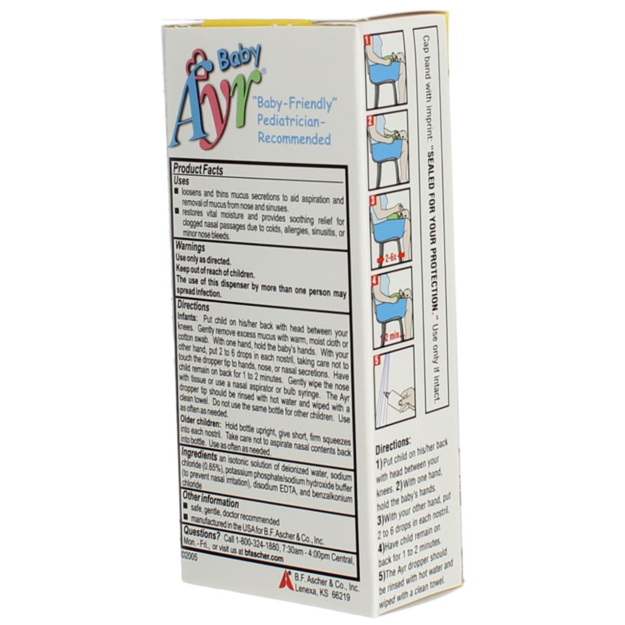 Ayr saline hotsell nasal drops baby