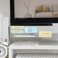 thumbnail image 3 of Sticky Notes Board Monitor Memo Sign Transparent Message Board with Slot Phone Stand Strong Adhesive Multifunction Stand, 3 of 19