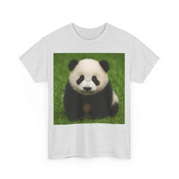 Baby Panda Graphic Tee – Cute Unisex Animal Design T-Shirt