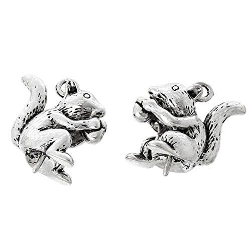 Squirrel Pendant for Necklaces (Necklace Not Included)