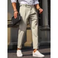 thumbnail image 3 of Pantalones De Vestir Hombre Con Cintura Ajustable Para Cómod, 3 of 8
