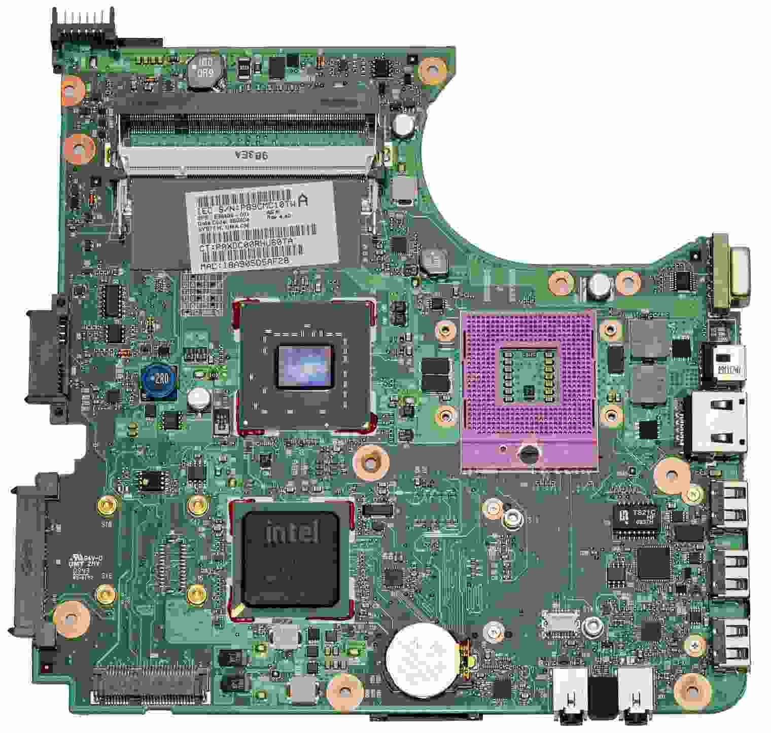 538409 001 Hp Compaq C610 Intel Laptop Motherboard