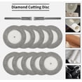 thumbnail image 2 of Mini Diamond Saw Blade 50mm Diamond Cutting Disc With Mandrel For Dremel Rotary Tools Grinding Wheel, 2 of 5