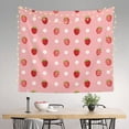 thumbnail image 2 of Sikiie Strawberries tapestry wall hanging home decor for bedrooms, living rooms, dorms 60x51in, 2 of 6