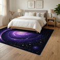 thumbnail image 3 of ODIKA Galaxy Spiral Nebula Comets Planets Orbiting Stars Cosmic Map Foldable Easy Care for Queen Size Bedroom, Under Bed, Master Suite, 3 of 7
