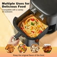 thumbnail image 4 of Air Fryer Paper Liners Disposable: 100PCS Round Oven Insert Parchment Paper Grease and Water Proof Non Stick Liners for Baking Cooking, 4 of 5