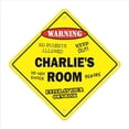thumbnail image 1 of SignMission Charlies Room X- 12 x 12 Po Zone de Passage Xing Signe de Chambre - Charlies, 1 of 1