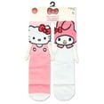thumbnail image 2 of Hello Kitty & Friends Women's Valentine's Day Magnetic Arms Mid-Crew Socks, 1-Pack, Size 4-10, 2 of 6