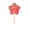 thumbnail image 1 of Lamb Rolls Raw Meat Food Texture Toothpick Flags Star Lable Cupcake Picks, 1 of 3