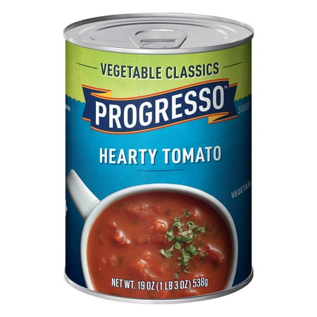 Progresso Vegetable Classics Hearty Tomato Soup, 19 oz - Walmart.com