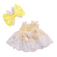 thumbnail image 4 of 2x2 Piezas Mini Ropa de Muñeca Baoblaze 6 Pulgadas con Tocado de Lazo Amarillo, 4 of 8