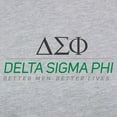 thumbnail image 3 of CafePress - Delta Sigma Phi Color Stacked Logo Long Sleeve T Shirt - Womens Baseball Tee, 3 of 4