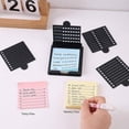thumbnail image 5 of Sticky Note Holder Compatible , 3x3 Sticky Pads Dispenser with Stencil, Memo Pad Organizer with Line Box Drawing Template for Office and Home, 5 of 8