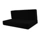 thumbnail image 5 of 4x Fundas de Asiento para RV, Fundas de Cojines para Camper, Repuesto Elástico, Funda para Cojín Del Asiento Del Sofá Suave, Fundas para Asientos de C negro, 5 of 8