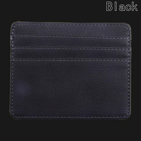 Fancyleo Card Holder PU Slim Bank Credit Card ID Holder Case Bag Wallet Colorful