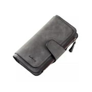 SUNSION Fashion Women Bifold Wallet Leather Clutch Card Holder Purse Lady Long Handbag