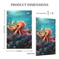 thumbnail image 3 of KLL Underwater Plant Octopus Pattern Electrical Outlet Covers, 3" x 5" 1 Pack Electric Receptacle Plug Covers for Decorator Receptacle Outlet & Switch-Style V, 3 of 6