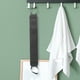 thumbnail image 5 of Toalla de baño con cordón Unique Bargains para baño 33.46"x3.54" 1 Pc Negra, 5 of 6