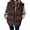 Brown, variant on Women Sleeveless Warm Jackets Casual Stand Collar Puffer Vest Zip Up Quilted Jacket Winter Outerwear Coat