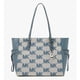 thumbnail image 3 of Michael Kors Bolso Tote Multitarea illy Jet Set Grande con Cordón y Cremallera Superior para Mujer, en Denim, 3 of 10