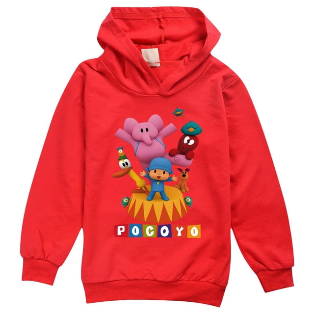 2022 Alice Pocoyoe College Elephant Alice Pocoyoe Hoodies niños disfraz bebé PVD niños niñas otoño ropa de alta calidad zhangyuxiang LED