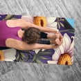 thumbnail image 5 of Fragmented Flowers Yoga Towel with Storage Bag, 72.8"x26.8", Suitable for Yoga, Pilates, Fitness, etc. - Yoga Towels, Yoga Blankets, Gym Towels, 5 of 6