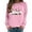 Pink, variant on Dog Ghost Halloween Sweatshirts for Women 2025 Long Sleeve Crewneck Cute Dog Pumpkin Graphic Sweatshirt Pullover Tops