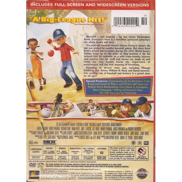 20th Century Fox Home Entertainment Everyone's Hero (DVD