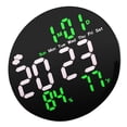 thumbnail image 4 of Digital Clock With Environmental Monitoring Auto Brightness Adjustment Double Alarm System Date Time Temperature Display, 4 of 11