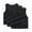 Black 3PCS, variant on 2 Pcs Kids Soft Undershirt Tank Tops Soft Undershirt Sleeveless Shirts for Girls Boys Unisex,Color Pink,Size 5-6 Years
