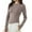 g-Khaki33975, variant on Women Undershirts Base Layer Stretch Thermal Underwear Long Sleeve Round Neck Shirt Built In Bra Comfortable Warm Base Layer Shirts For Cold Weather Classic Tops