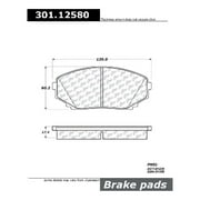 mazda cx-9 disc brake pad set