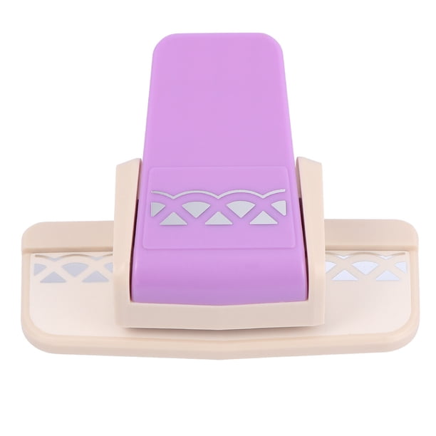1 perforadora manual en relieve para manualidades, ideal para álbumes de recortes, para niños (color aleatorio, n.° 3 pequeño)