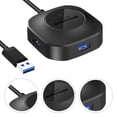 thumbnail image 3 of KAKOWELY usb supply 1Pc Multi-function USB Hub Multi-port USB Adapter for Laptop Computers11.81"X2.36"X0.79", 3 of 5