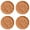 E(4PCS), variant on 4-Pack Brown Sugar Keeper, Natural Terracotta Saver Discs - Stop Hard Sugar for Good, Reusable Moisture Control for Flour Sugar Storage Containers & Dispenser
