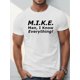 thumbnail image 1 of Men's Casual Short Sleeve T-Shirt - Breathable , Geometric , Round Neck-Perfect for Summer, 1 of 6