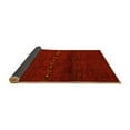 thumbnail image 2 of Ahgly Company Indoor Square Abstract Yellow Contemporary Area Rugs, 7' Square, 2 of 4