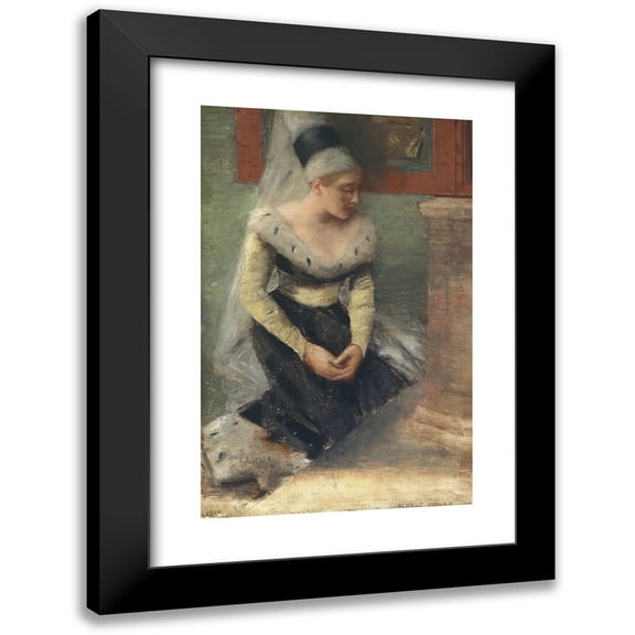 Albert von Keller 11x14 Black Modern Framed Museum Art Print Titled - Castle