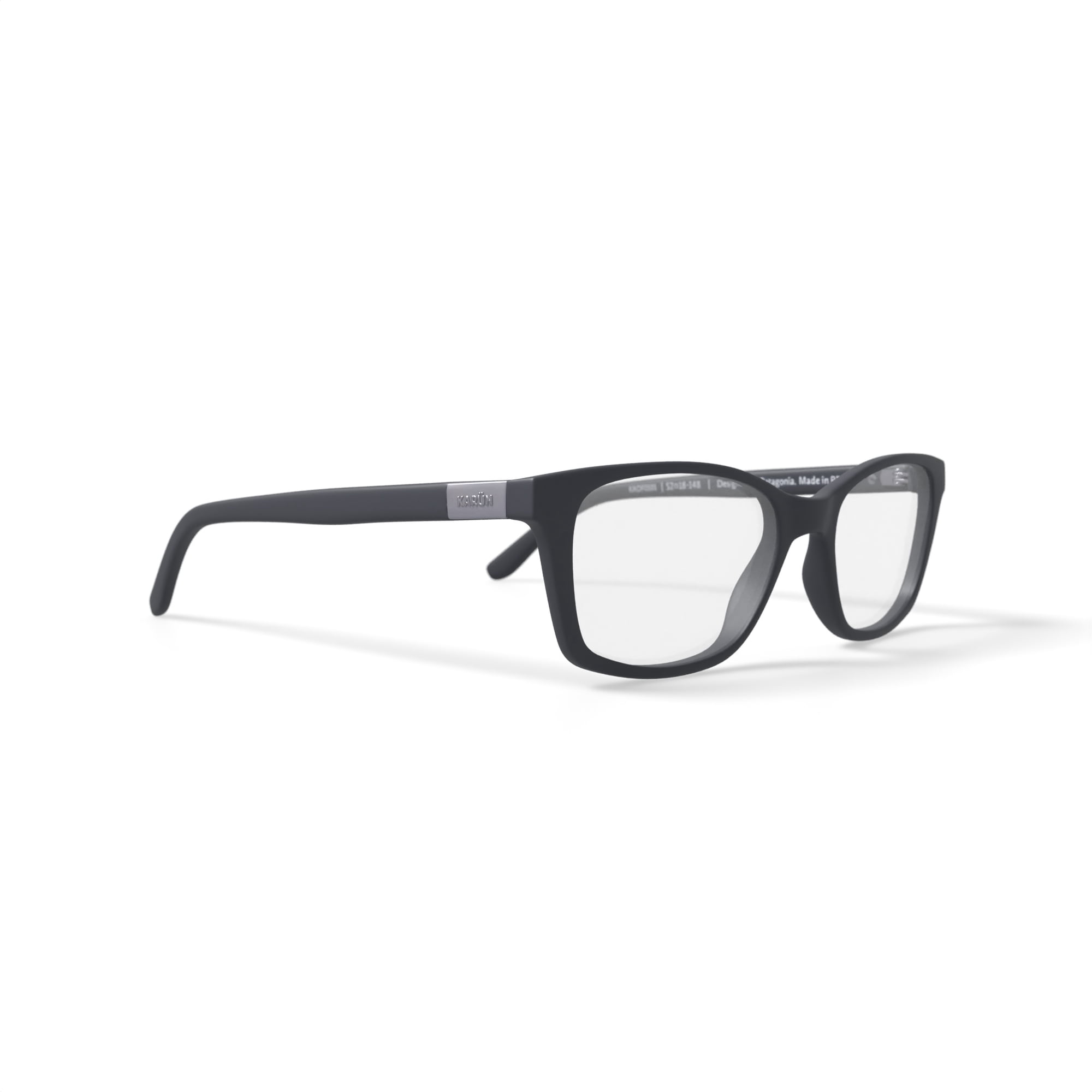 Karun Women's Pumalín Square Prescription Eyeglasses with Case, Blue