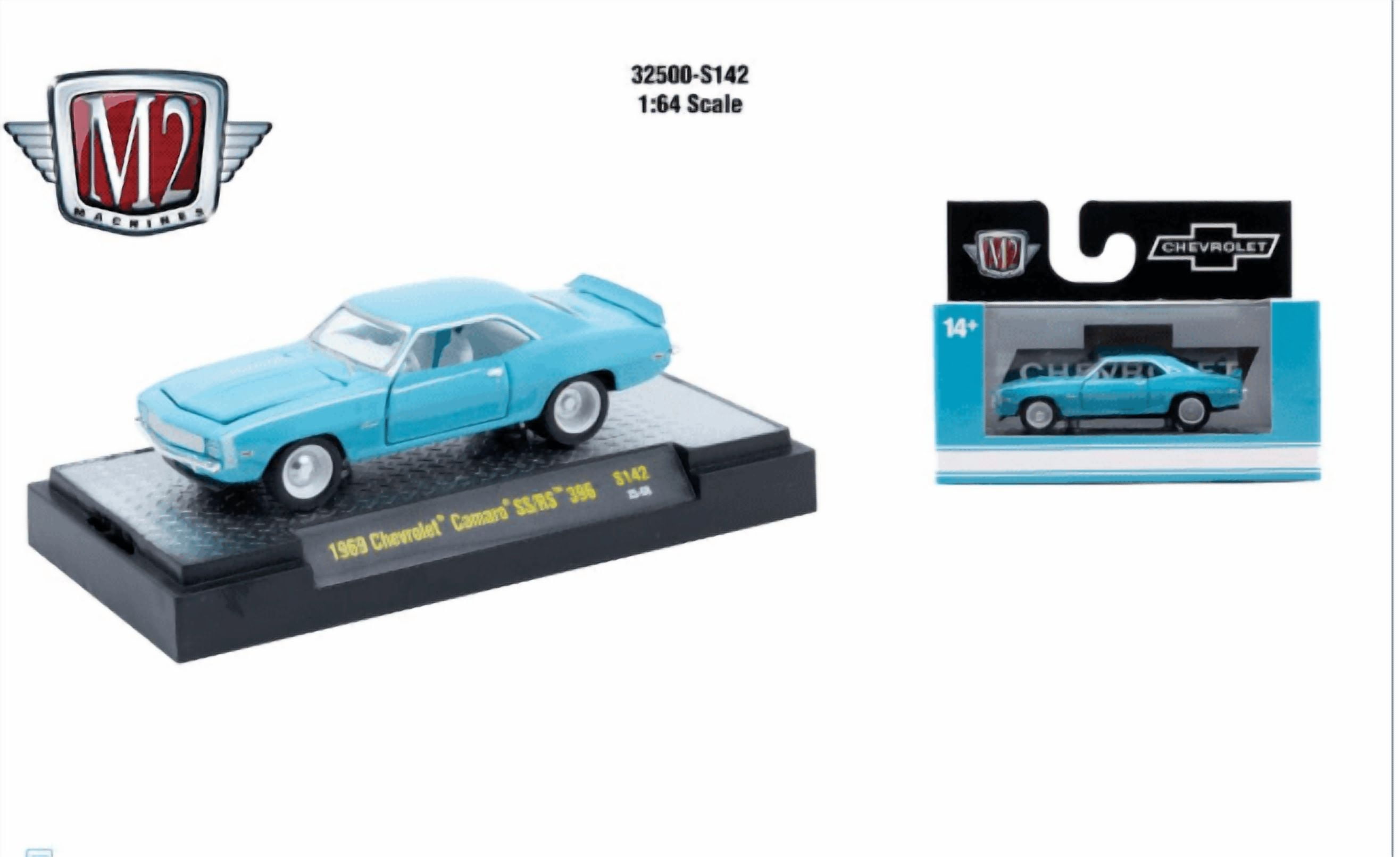 M2 Machines, Coca-Cola A30 1969 Chevrolet Camaro Z/28 Funny Car, 1