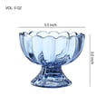 thumbnail image 2 of Cuencos de postre KMWares de vidrio con forma de tulipán azul, 6 unidades, 150 ml, 2 of 6
