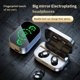 thumbnail image 2 of Auriculares inalámbricos Disfrute YD04 Pro Con pantalla LED Negro, 2 of 8