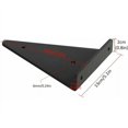 thumbnail image 2 of 2 Pcs Floating Metal Triangle Shelf Bracket, Concealed Blind Wall Shelf Bracket，14x13cm,black, 2 of 4