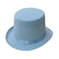thumbnail image 3 of HNMKIU Stylish Stage Performance Top Hat for Events and Casual Party Wear Blue,S, 3 of 3
