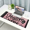 thumbnail image 6 of Inspirational Quote Mouse Pad, Stay Positive Work Hard and Make It Happen Motivational Pad for Women, Square  Non-Slip Rubber Base MousePads Office Laptop, 6 of 6