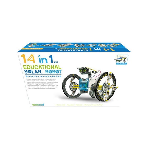 Solar Robot Kit 14 in 1 Science Kits